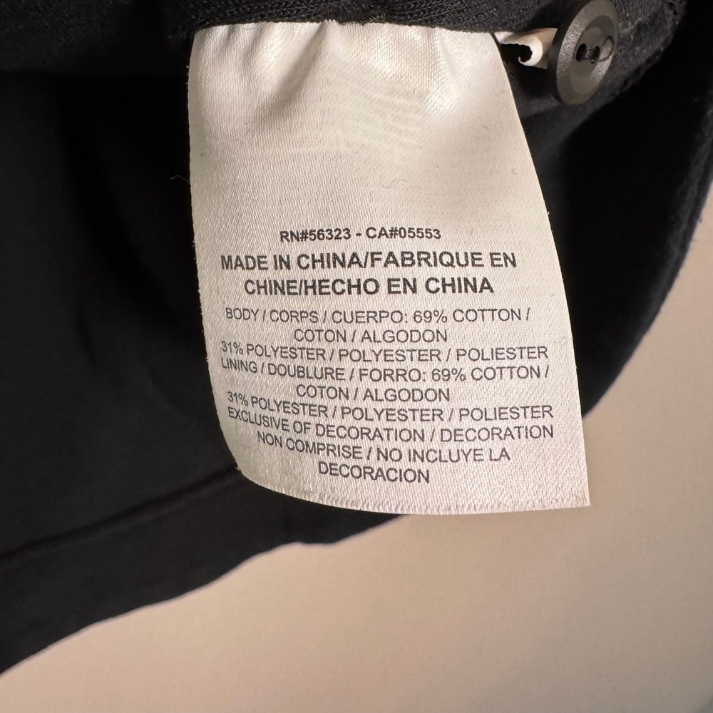 Nike Tech Fleece Cape Asymmetrical Full Zip Hoodie Black Women's XS - Picture 6 of 7